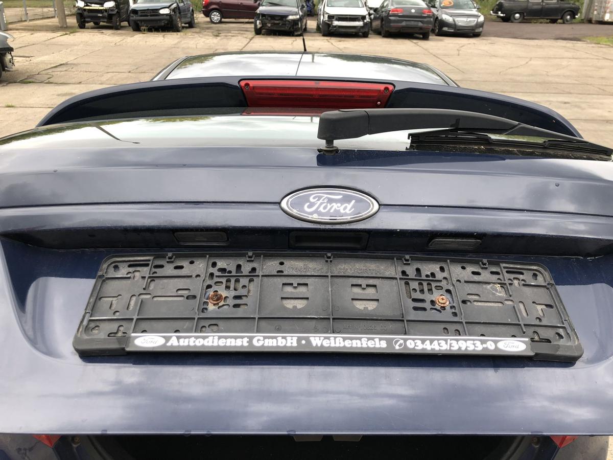 Ford Fiesta JA8 Heckklappe mit Scheibe Kofferklappe Heckdeckel Blazer Blau 3trg