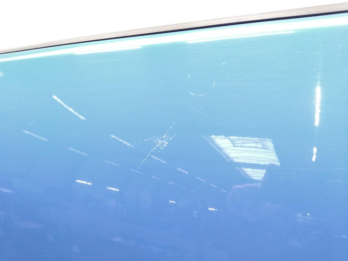 VW Polo 9N3 T&uuml;r vorn links Fahrert&uuml;r 3-T&uuml;rer summerblue LA5F Bj.2009