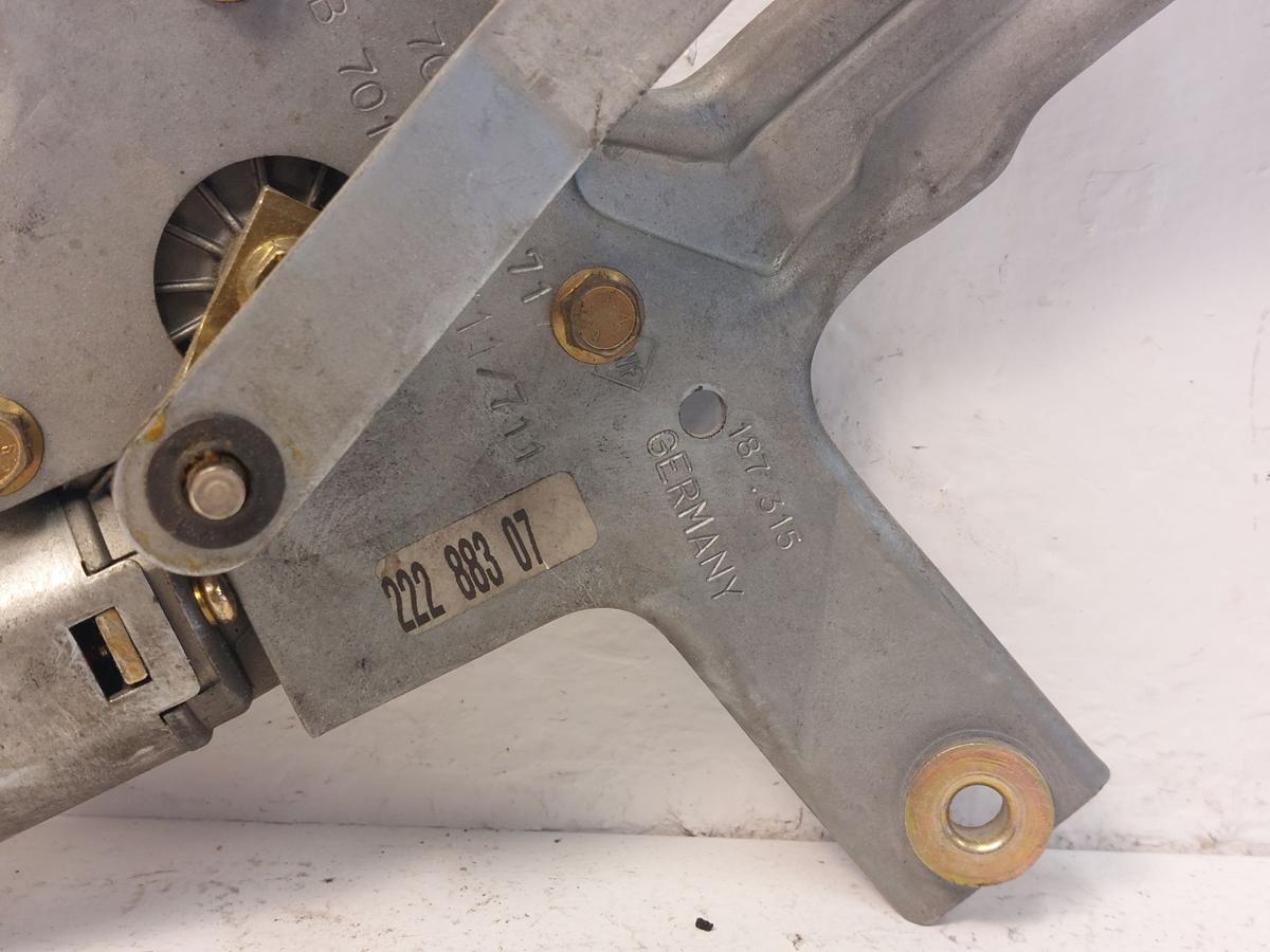 VW T4 7D Wischermotor hinten Heckwischermotor mit Gestänge