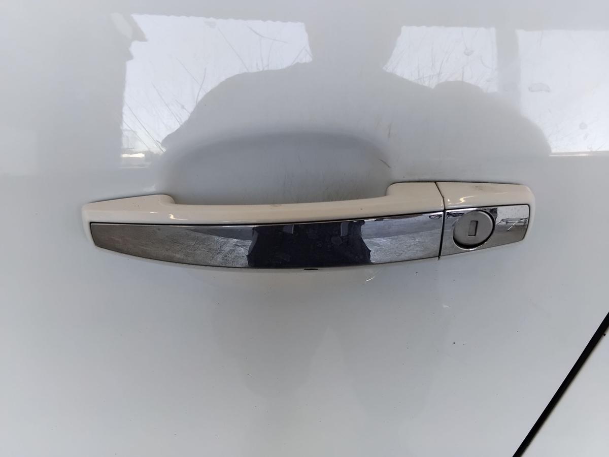 Opel Meriva B original Tür vorn links Fahrertür casablancaweiss BJ2011