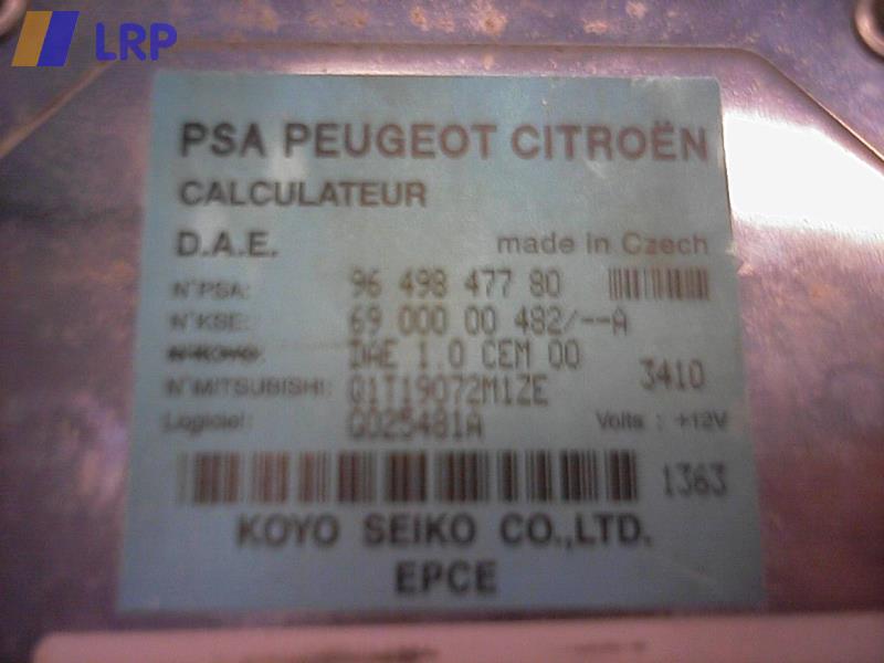 Citroen C3 original Steuergerät Lenkung 69000000482A SEIKO BJ2003