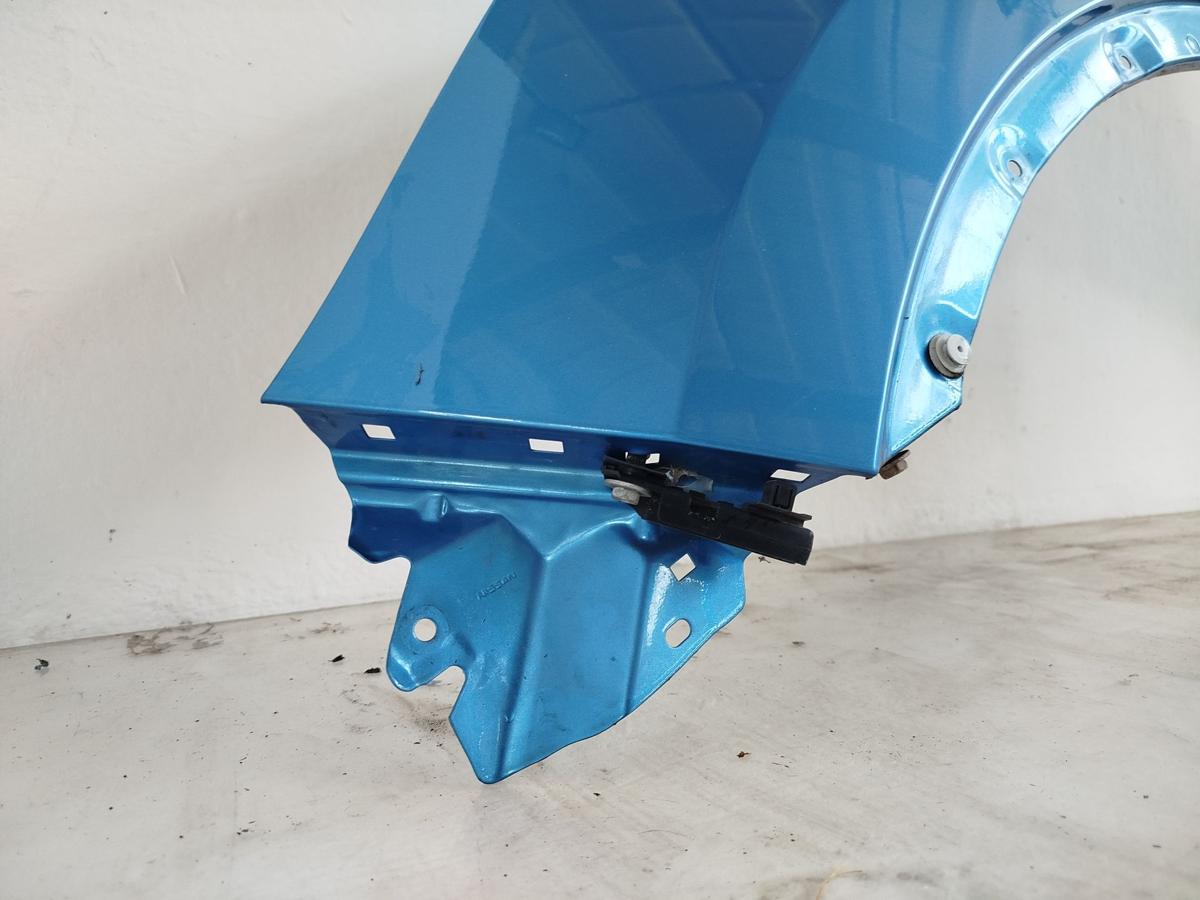 Kotflügel vorn links Fender Seitenteil Nissan Qashqai J11 RCA Caspian Blue Pearl