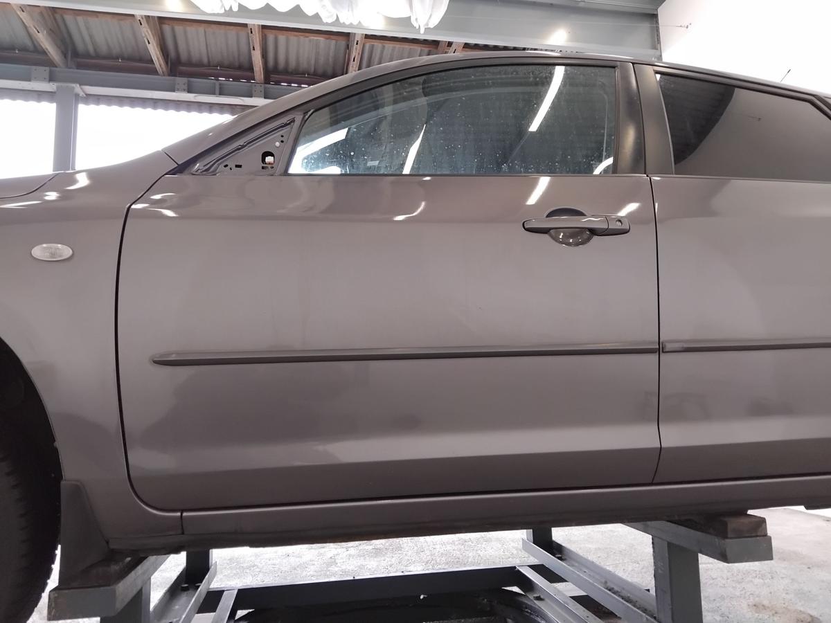 Mazda 3 BK T&uuml;r vorn links Fahrert&uuml;r graumetallic 5-t&uuml;rig Flie&szlig;heck BJ2008