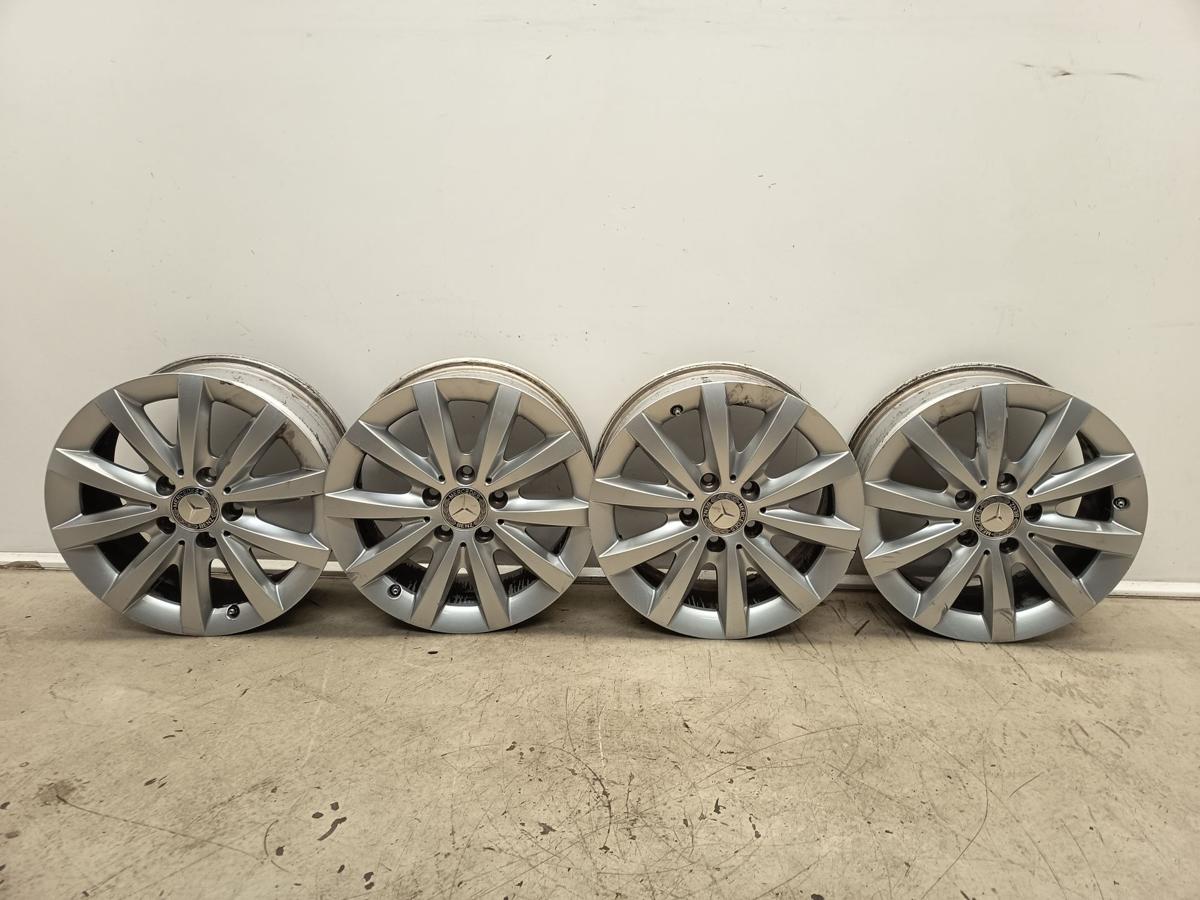 Mercedes W246 original Satz Alufelgen 6,5x16 ET49 Bj 2014