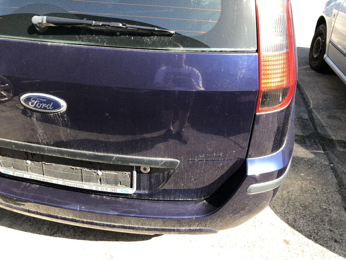 Ford Fusion JU2 Heckklappe mit Heckscheibe im Rohbau Lugano blau Kofferklappe