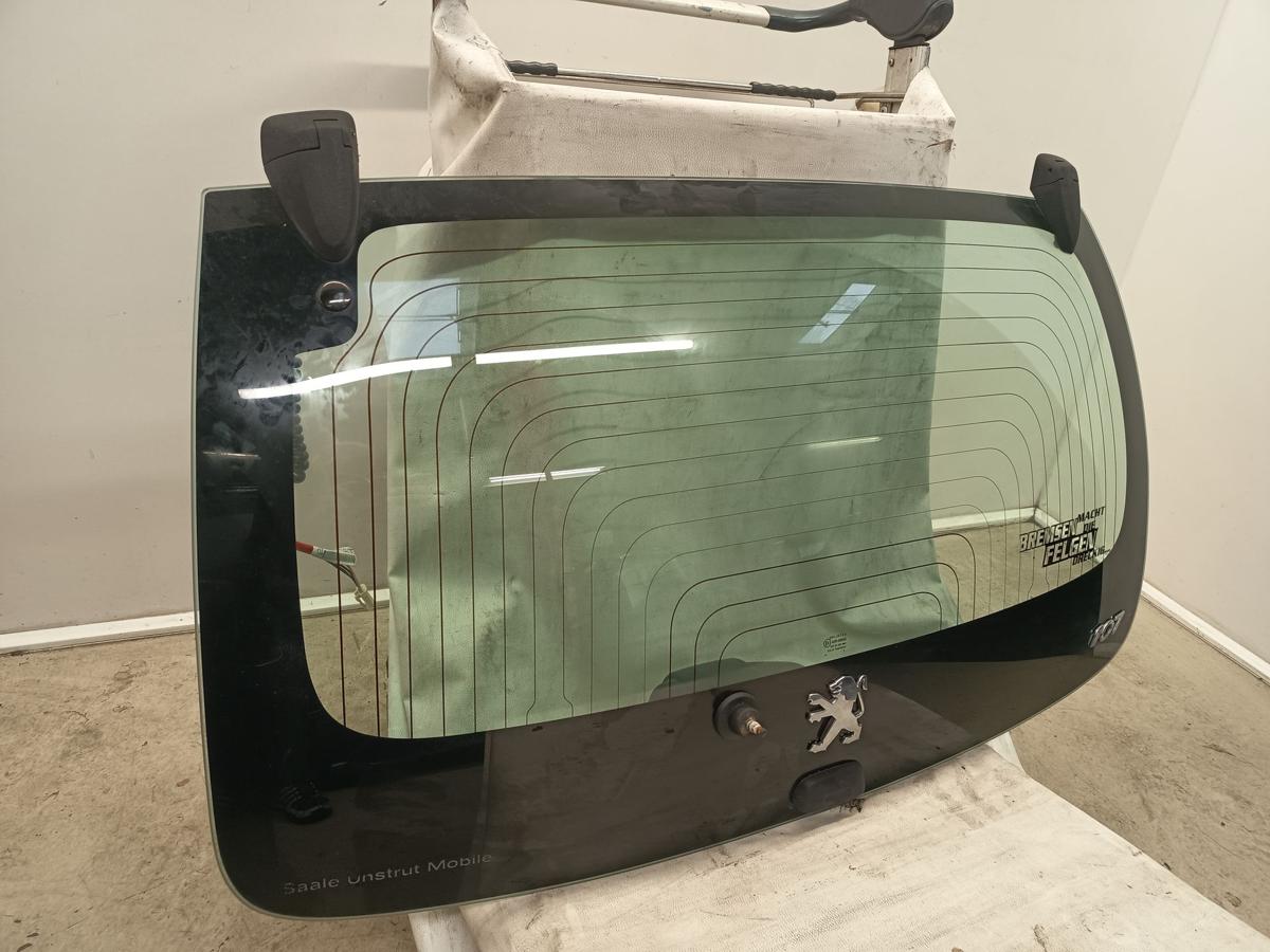 Peugeot 107 original Heckscheibe Klappe hinten/Deckel Bj 2008