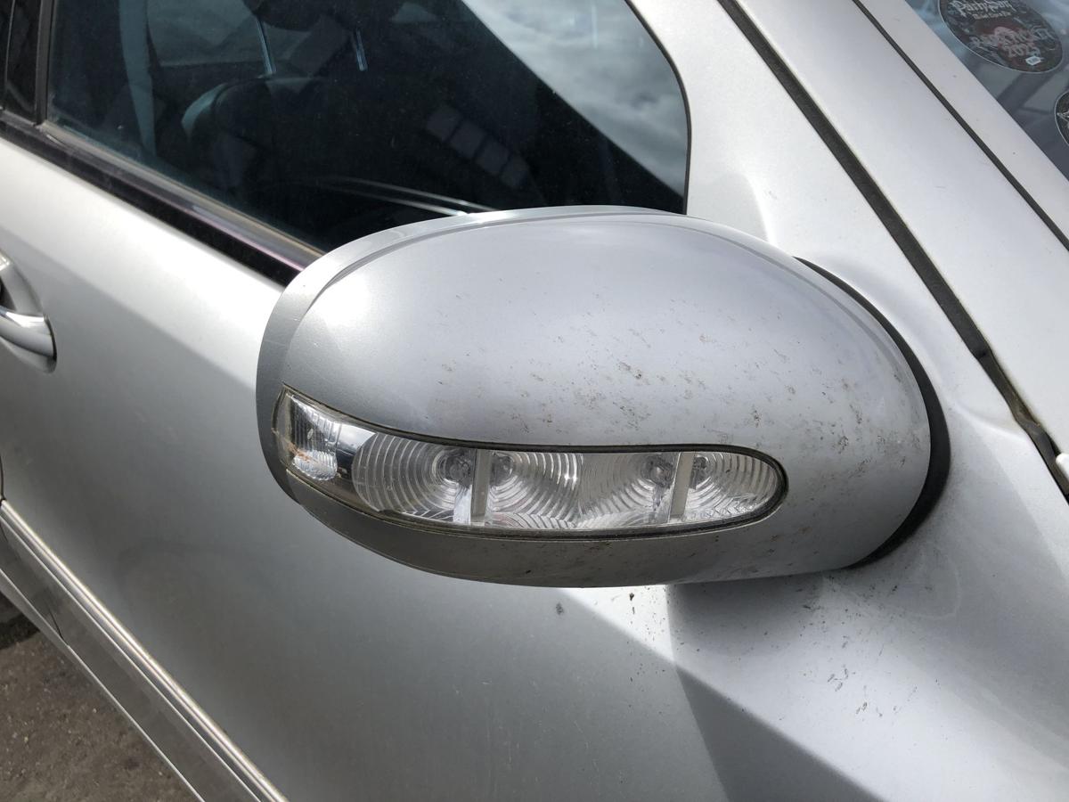 Mercedes E Klasse W211 Au&szlig;enspiegel rechts Seitenspiegel elekt 744 silber
