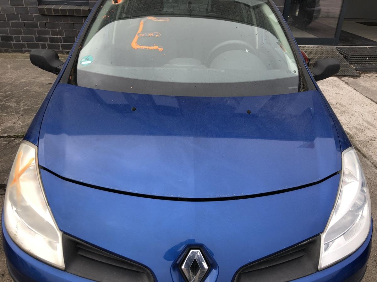 Renault Clio 3 Typ BR Motorhaube Haube Klappe Deckel vorn TERNA Blue
