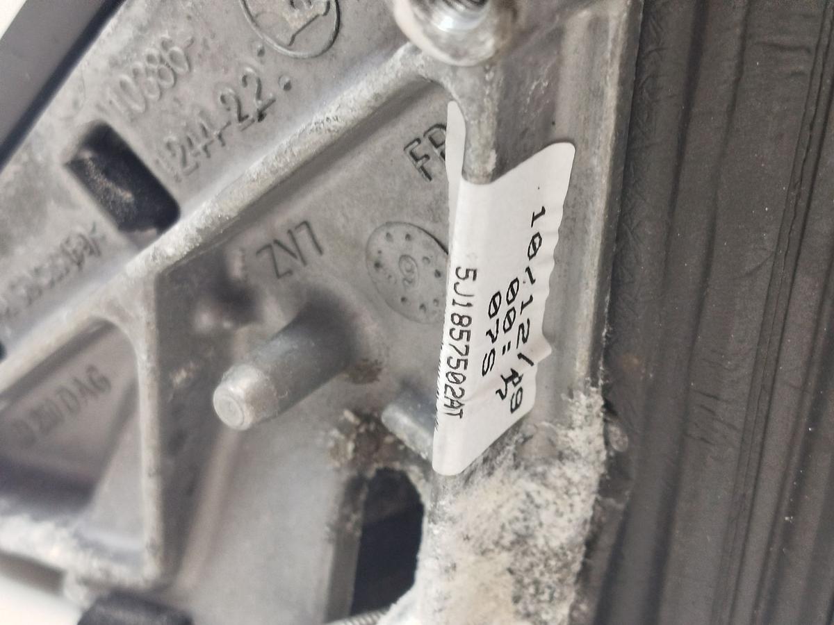 Skoda Fabia 5J Au&szlig;enspiegel rechts Spiegel R&uuml;ckspiegel manuell unlackiert OEM