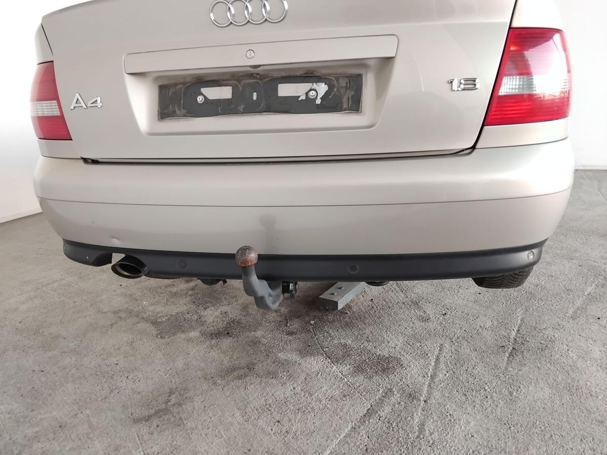 Audi A4 B5 Limousine orig Stossf&auml;nger Sto&szlig;stange hinten PDC Facelift BJ1999 LY1T melangemetallic