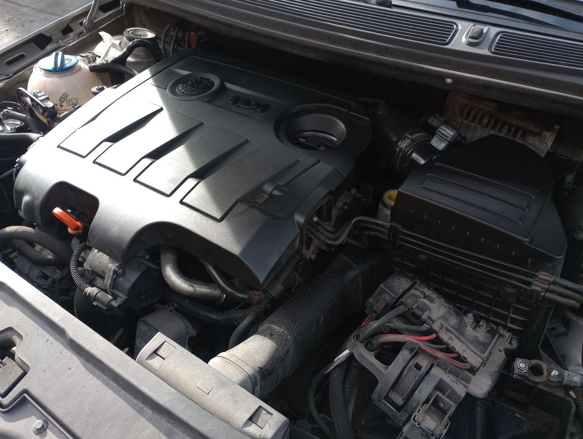 Skoda Fabia II orig Motor ohne Anbauteile 1.6l 66kW Diesel CAYB 175Tkm Bj 2010