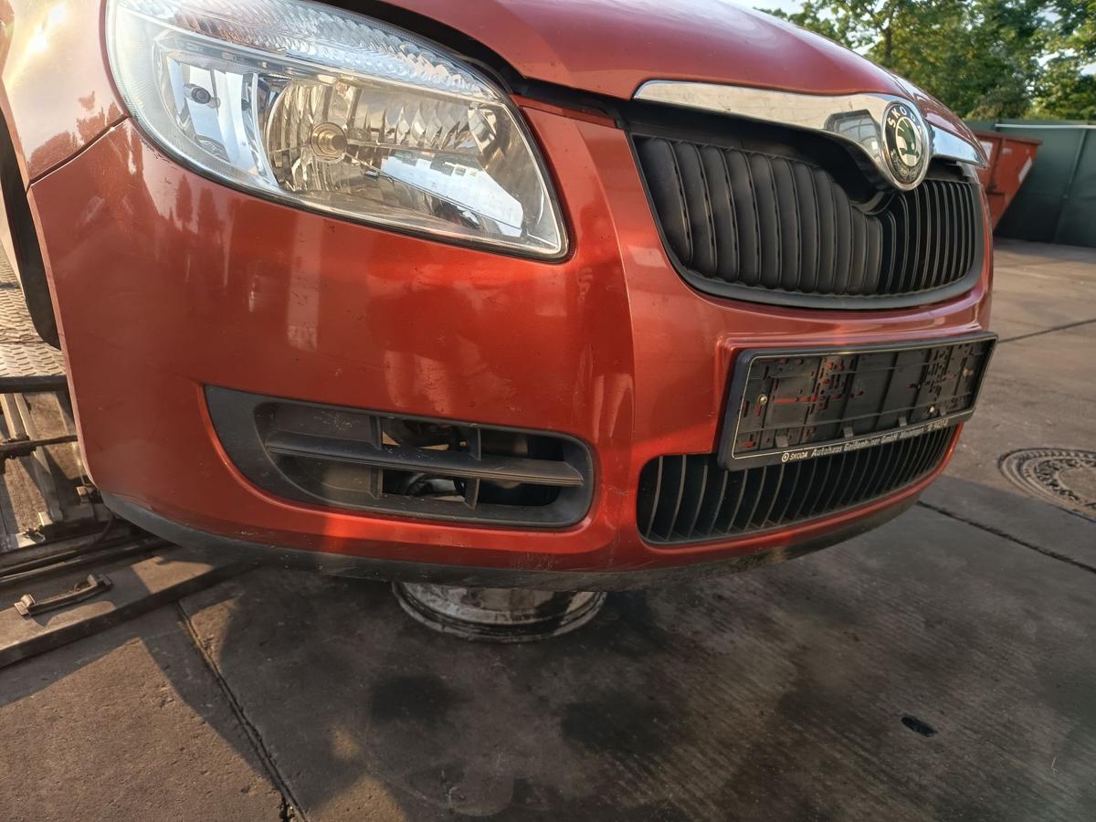 Skoda Fabia 5J original Sto&szlig;stange vorne LF3H Orange Baujahr 2007
