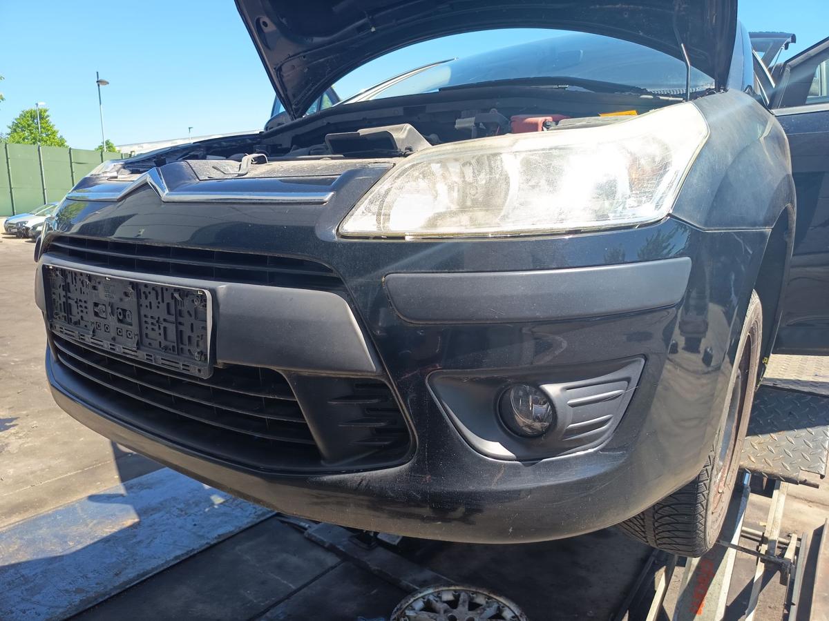 Citroen C4 original Sto&szlig;stange F&auml;nger vorn Front KTV Perla Nera Bj 2008 Facelift