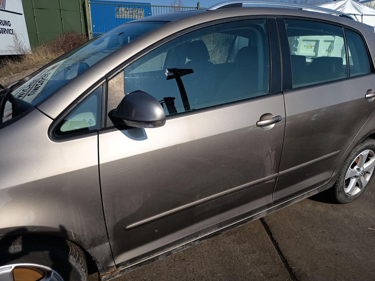 Golf Plus II original T&uuml;r vorn links Fahrer A8X Kaschmirbraun Bj 2009