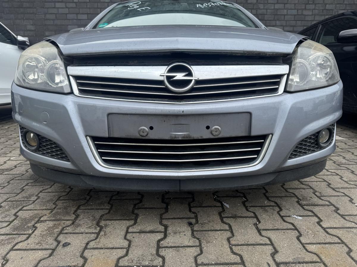 Opel Astra H original Sto&szlig;stange Stossf&auml;nger vorn Z163 Lichtsilber Kombi Facelift