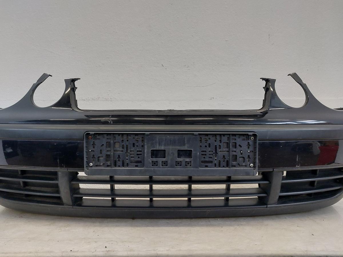 VW Polo 9N 9N1 Sto&szlig;f&auml;nger vorn Sto&szlig;stange Frontsch&uuml;rze LC9Z Black Magic Perl