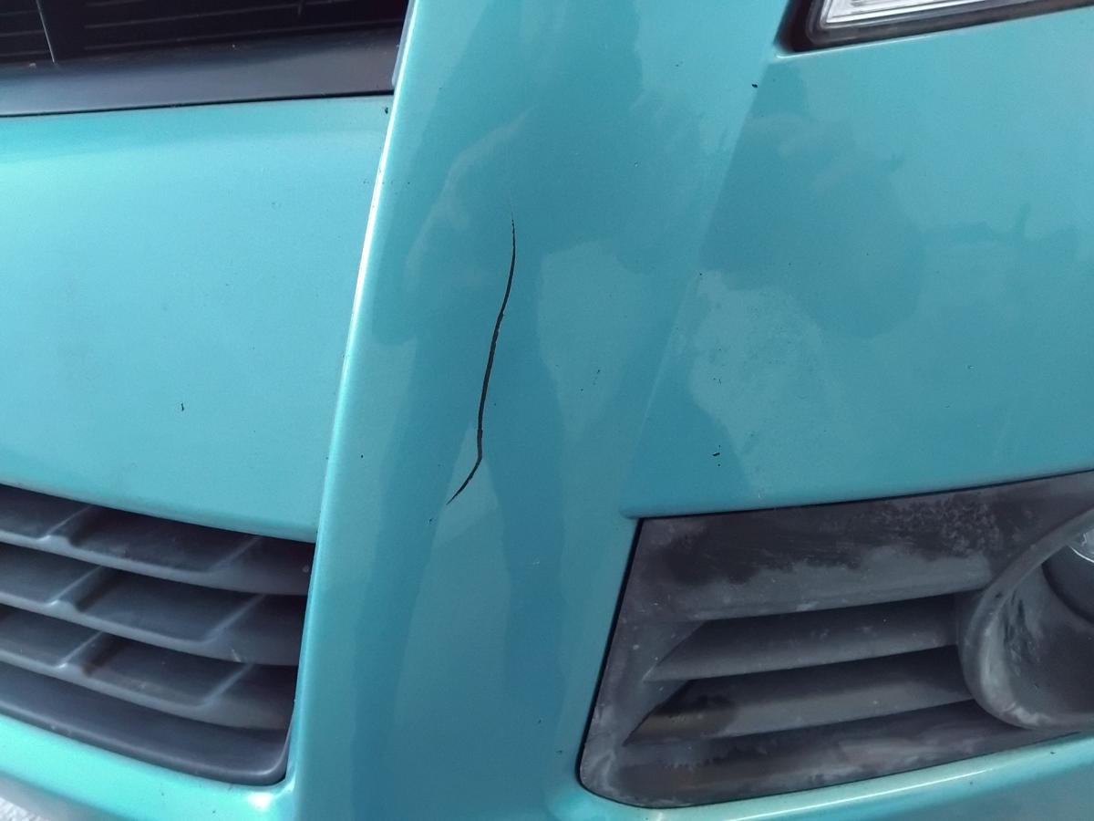 Suzuki Splash EX original Sto&szlig;f&auml;nger Sto&szlig;stange vorn ZKC Splash Turquoise BJ2008