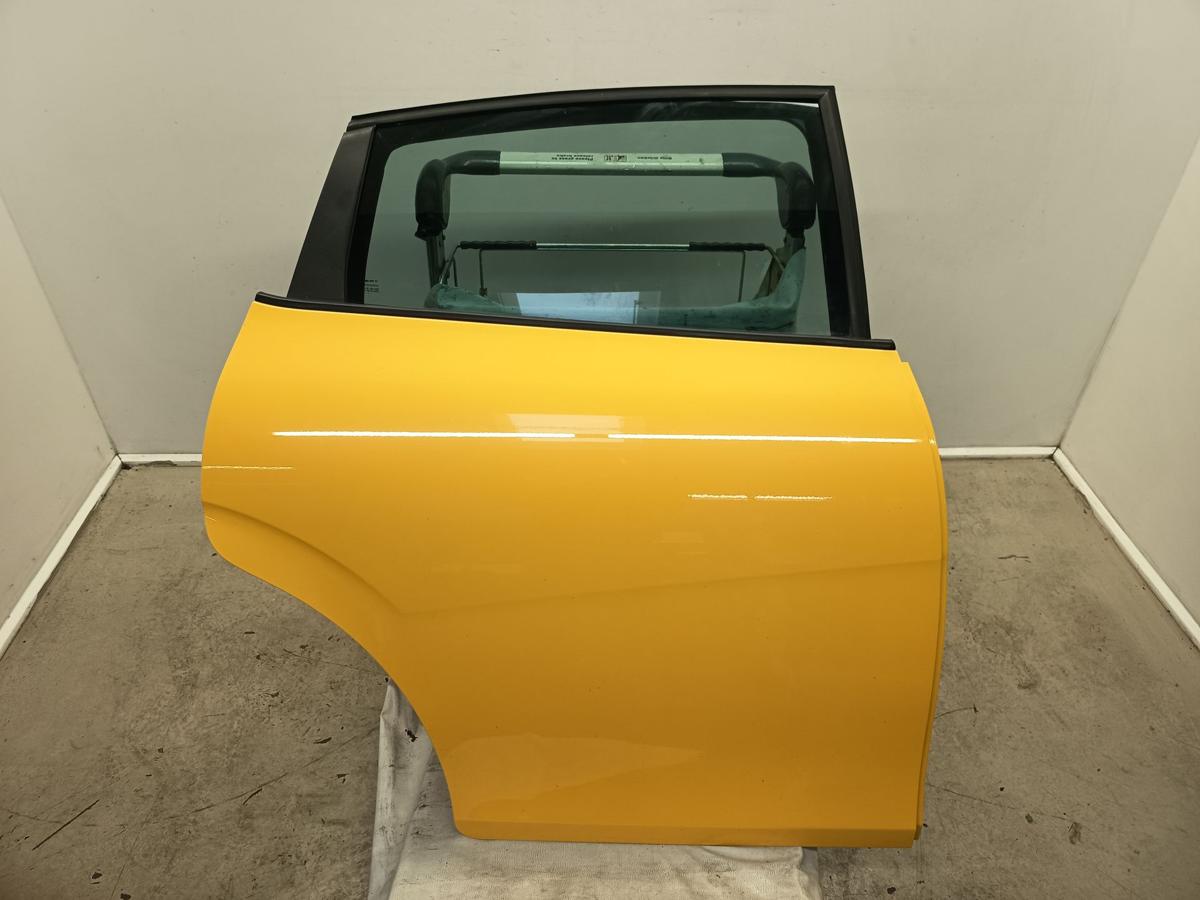 Seat Leon 1P Bj 2006 original Tür hinten rechts LS1A Amarillo Crono Gelb