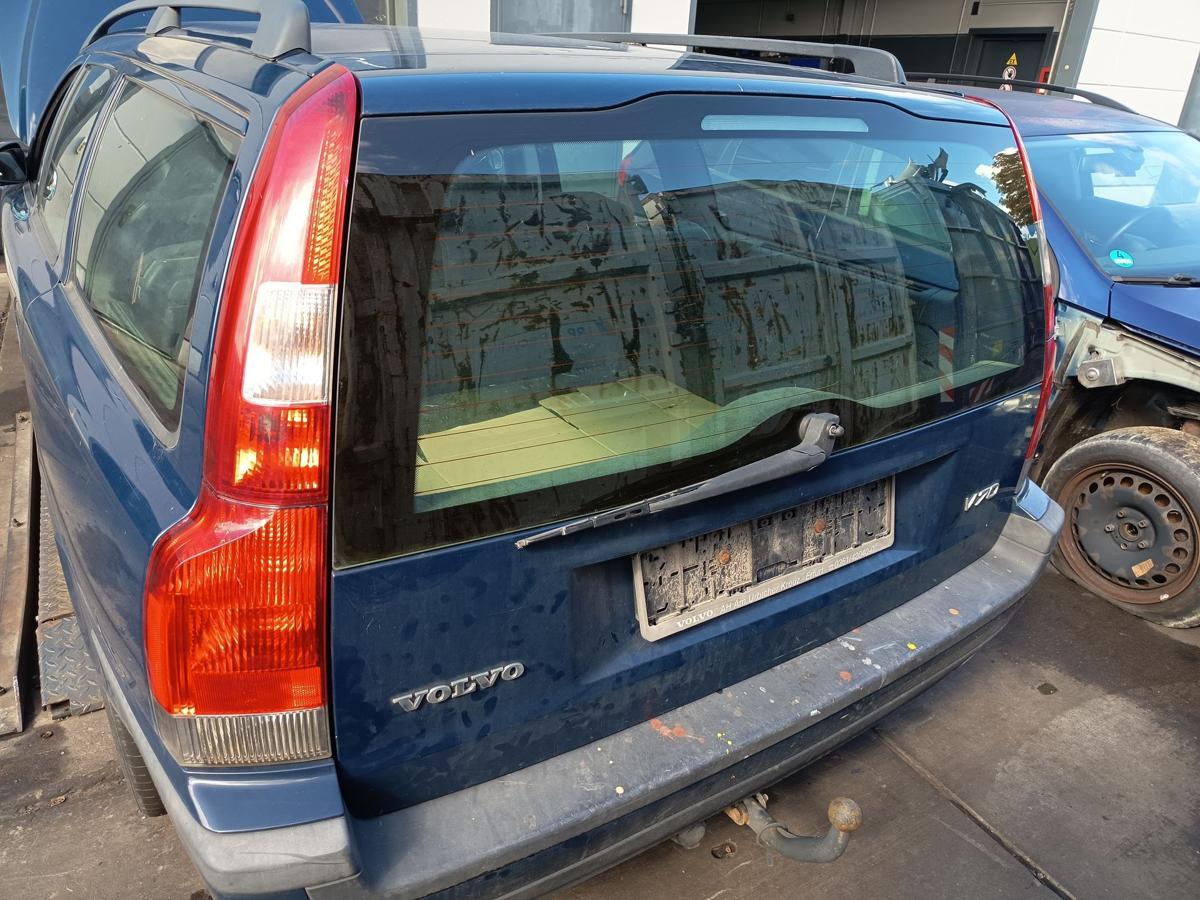 Volvo V70 Kombi original Heckklappe mit Scheibe dunkelblau dark blue solid Bj 02