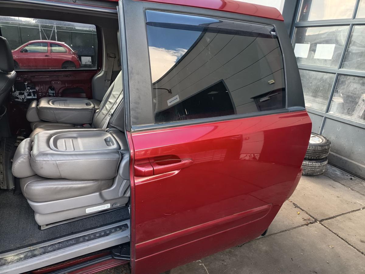Kia Carnival III original Schiebet&uuml;r links R9 Rubinrot Baujahr 2006