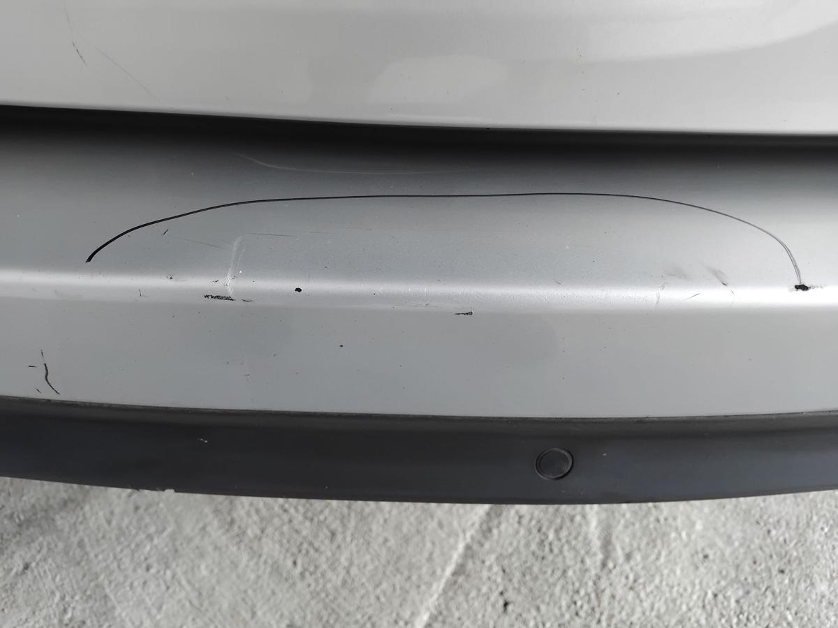 Renault Laguna 3 Kombi original Stoßstange Stossfänger hinten PDC BJ2009 TED69 Gris Platine Metallic