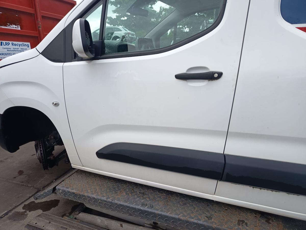 Opel Combo E orig Tür vorn links Fahrertür G20 Weiß Bj 2019
