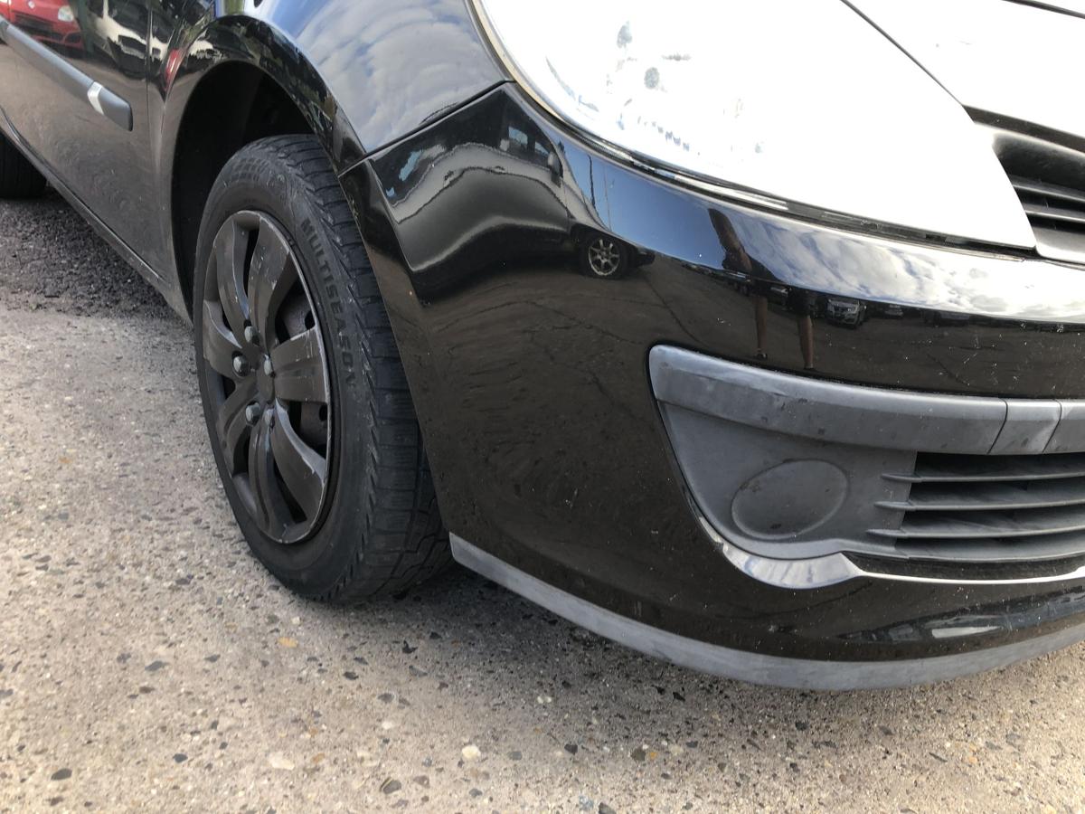 Renault Clio 3 III BR Sto&szlig;f&auml;nger vorn Frontsch&uuml;rze NV676 Noir Nacre 15 Zoll