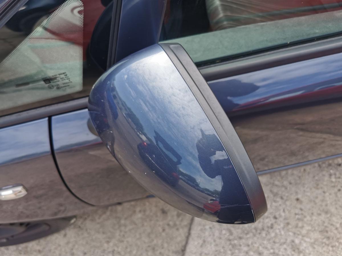 Opel Corsa D Aussenspiegel Spiegel Rückspiegel links elektr Z168 Metroblau Perl