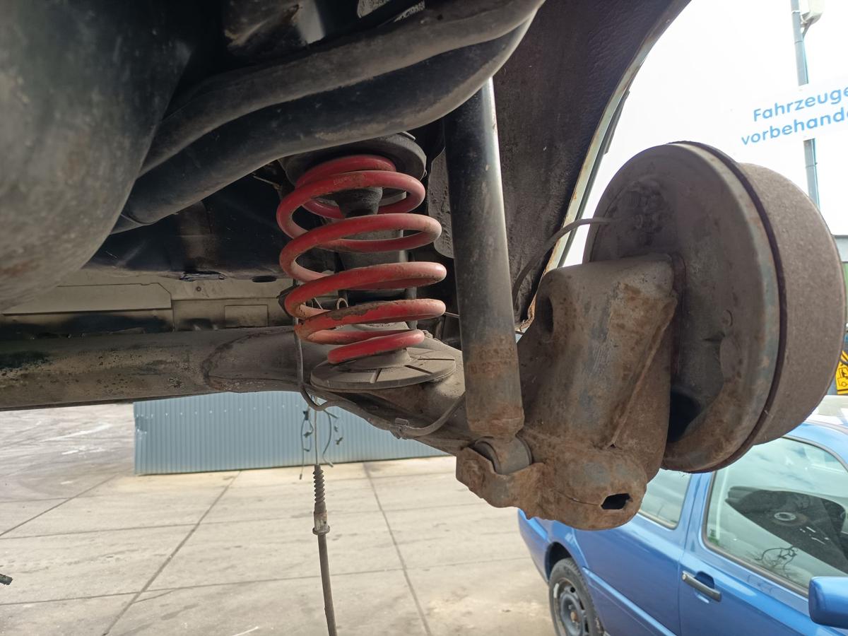 Opel Kadett E original Hinterachse Tr&auml;ger trommelgebremst 115tkm Bj 1991