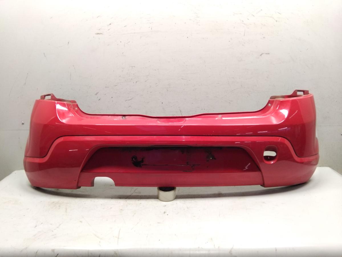 Dacia Sandero 1 original Sto&szlig;f&auml;nger Sto&szlig;stange hinten rot BJ2009