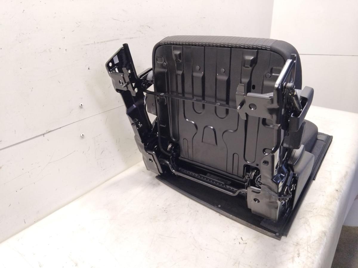 Seat Alhambra 7N R&uuml;cksitz Einzelsitz Kofferraum rechts Stoff titanschwarz Bj.2015