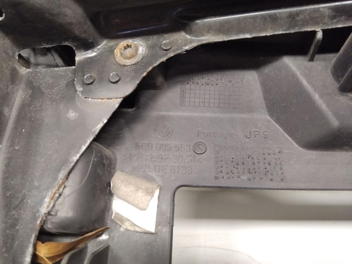 VW Polo 9N3 original Schlosstr&auml;ger Frontmittelteil 1.2 44kw BBM BJ2009 mit Klima