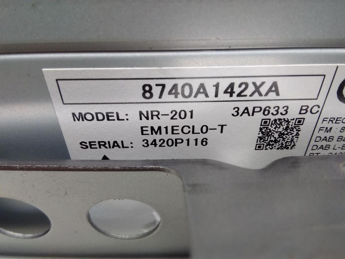 Mitsubishi Eclipse Cross original Display Navigationseinheit Navi 2.4 72kw 4B12