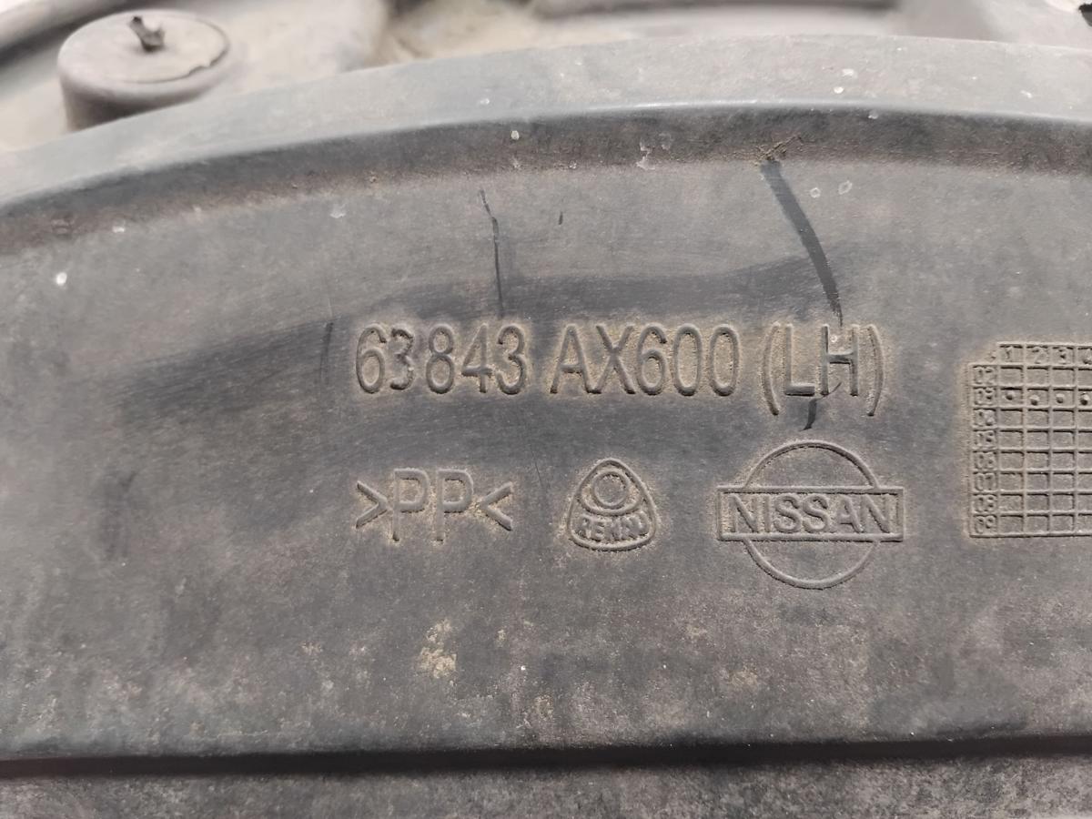 Nissan Micra K12 original Radhausschale vorn links Plastik schwarz BJ2003