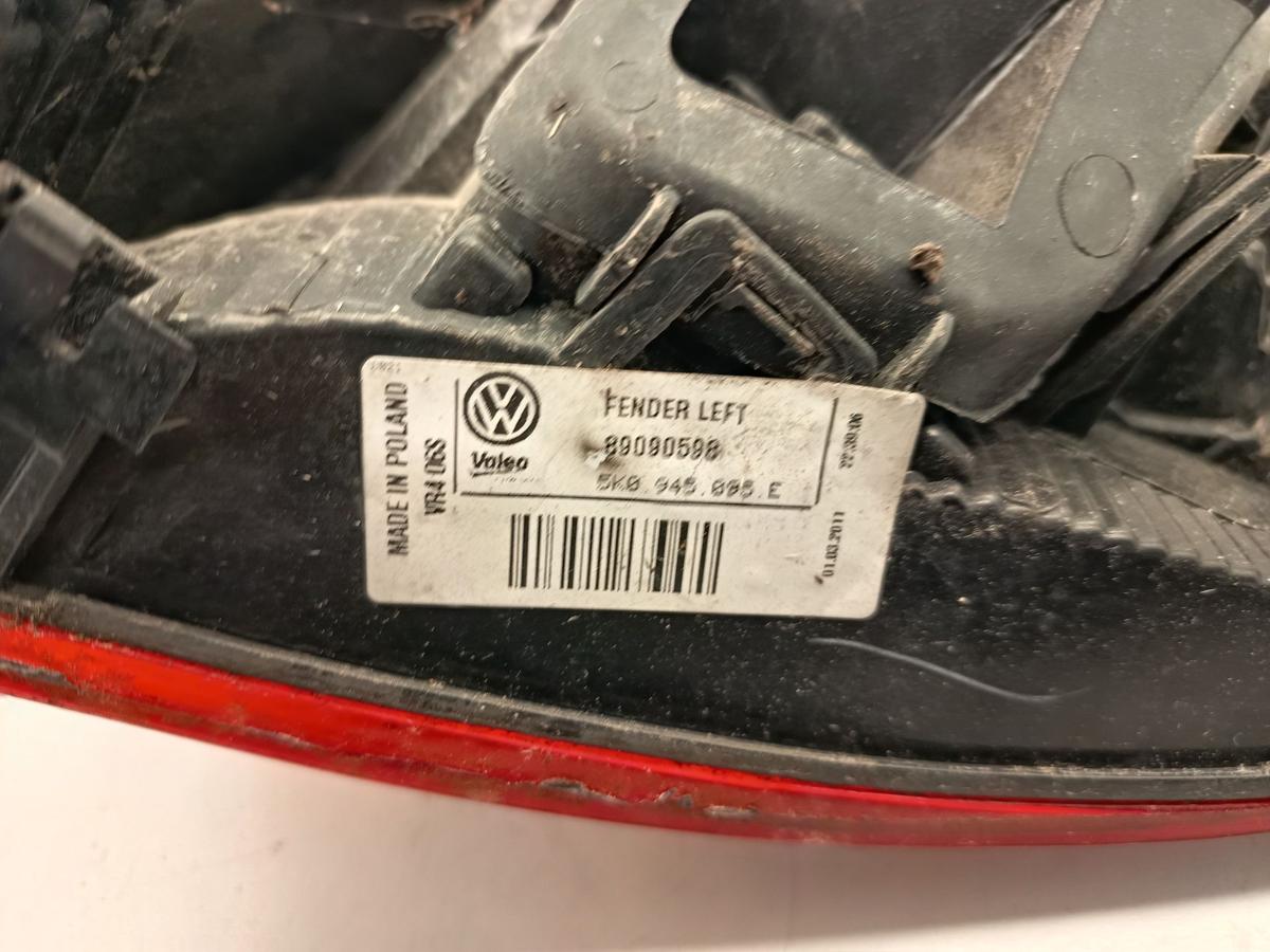 VW Golf VI 5K1 original R&uuml;ckleuchte links aussen Limo kein LED Bj 2011