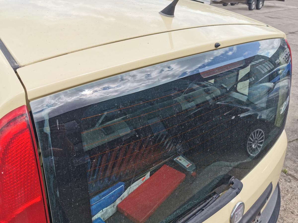 Fiat Panda 169 Heckklappe Klappe hinten mit Scheibe 541 Giallo Ottimista Gelb