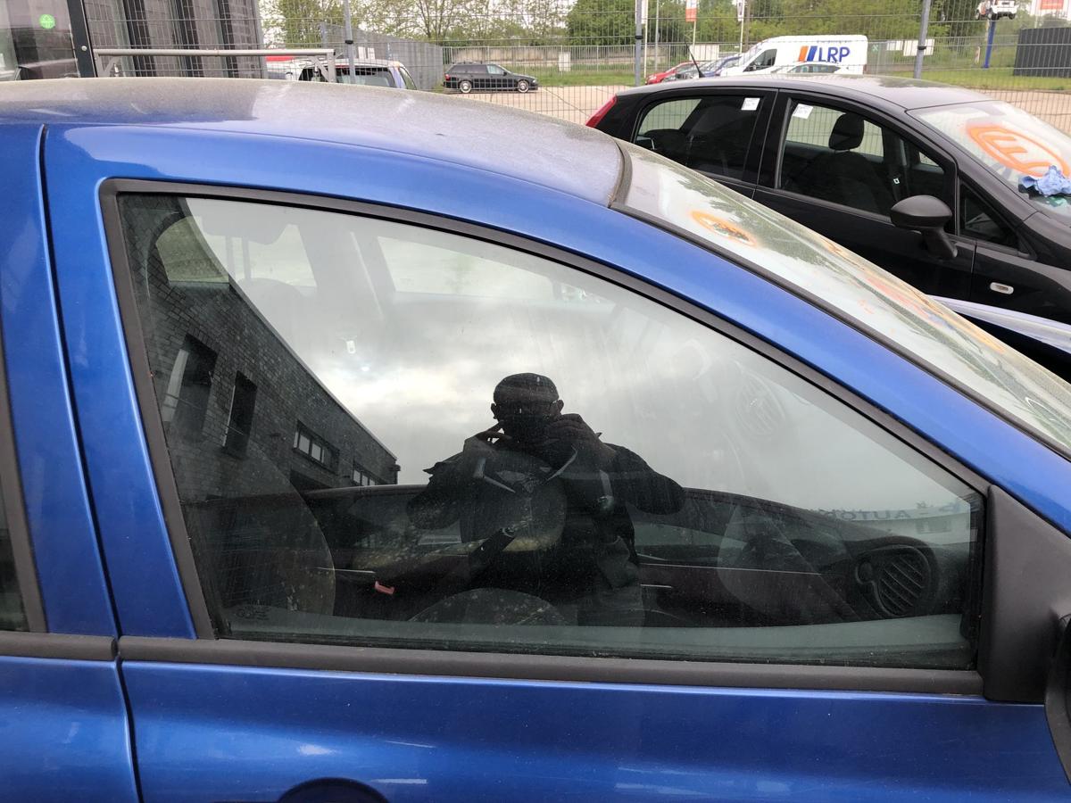 Renault Clio 3 Typ BR T&uuml;rscheibe vorn rechts Scheibe nur 5 t&uuml;rig Colorglas