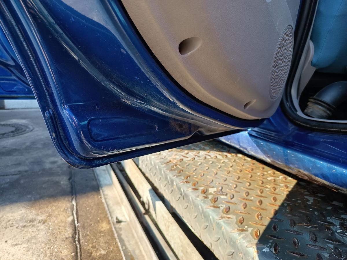 Fiat Panda 169 original Tür hinten links Fond 793/A Dry Türkis Bj 2006