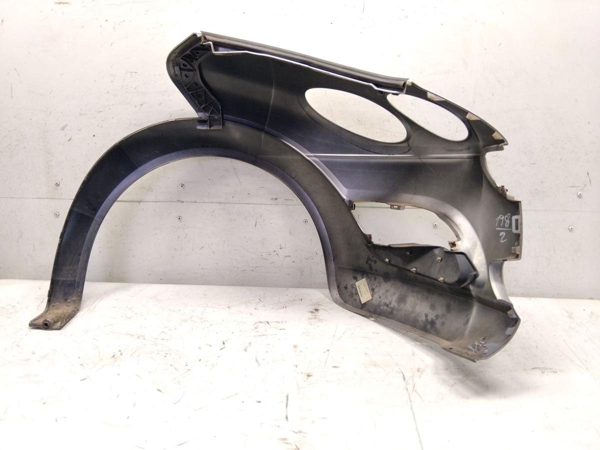 Smart ForFour original Kotfl&uuml;gel Sto&szlig;stangenecke vorn links silber Bj.2004