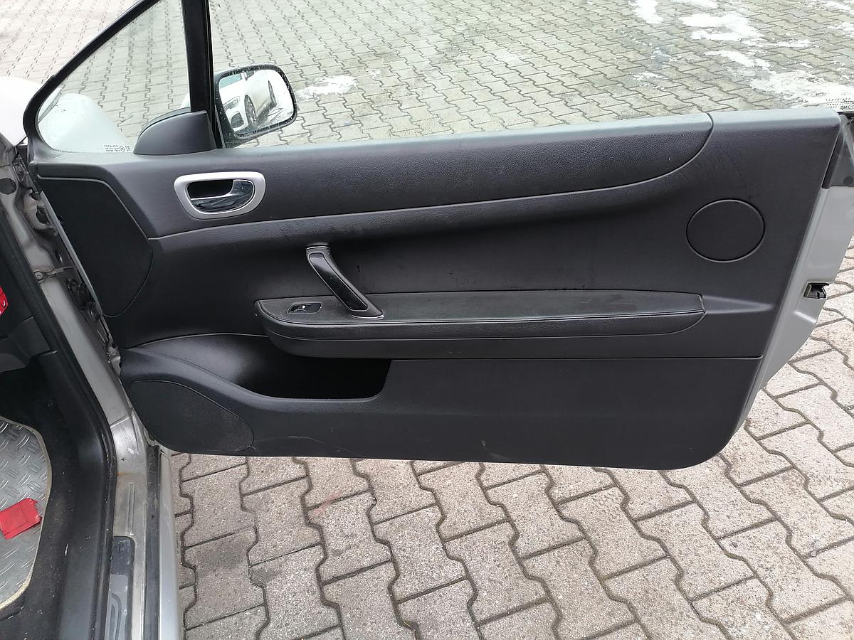 Peugeot 307 CC Tür rechts Beifahrertür Cabrio EZR-Gris Aluminium BJ03-05