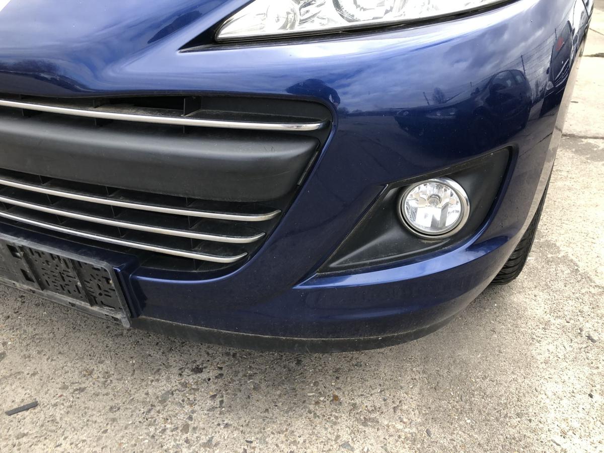 Peugeot 207SW Sto&szlig;f&auml;nger vorn NSW Frontsch&uuml;rze Frontsto&szlig;stange KPL blau