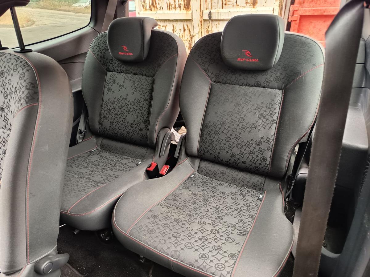 Renault Twingo II original Einzelsitz hinten links Fond Stoff Ripcurl Bj 2011