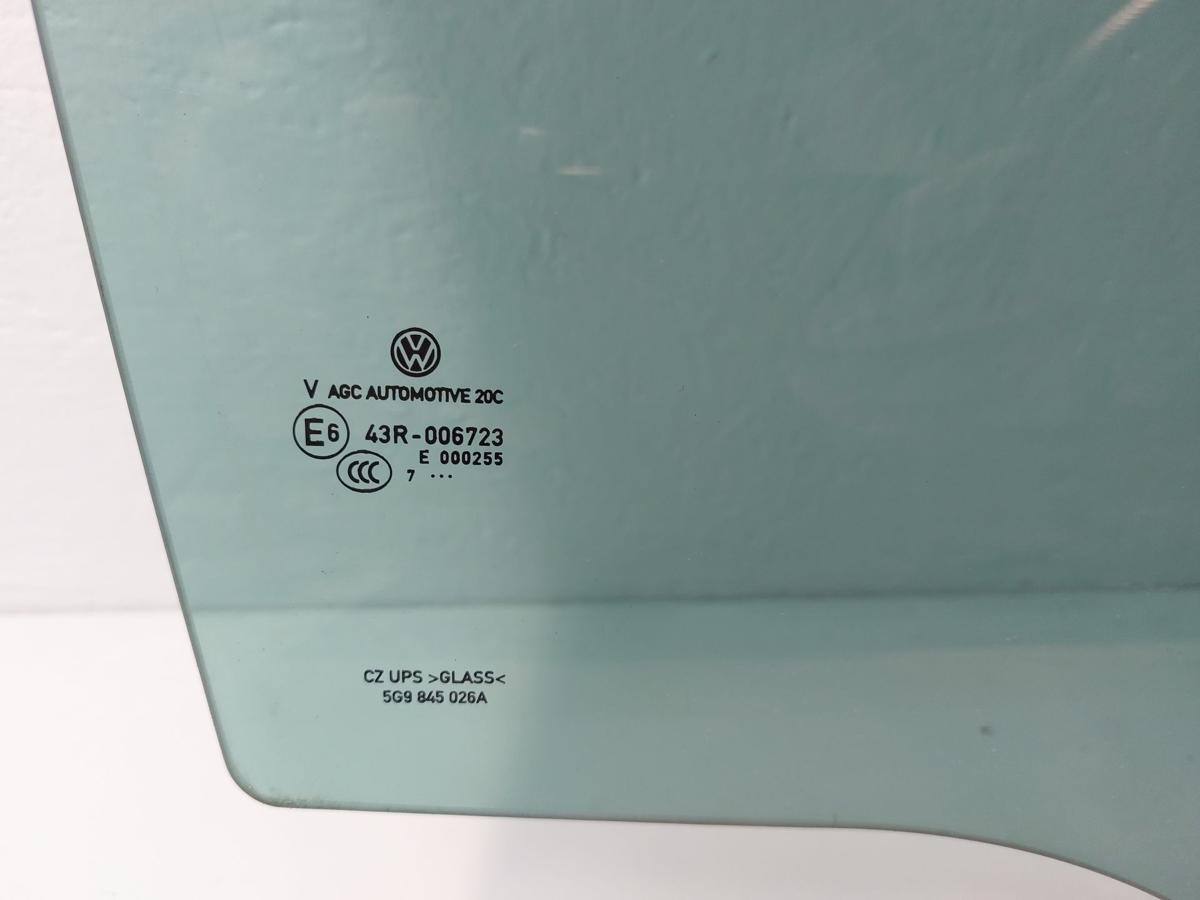 VW Golf 7 VII 5G AU Variant Türscheibe hinten rechts Kombi getönt Seitenscheibe
