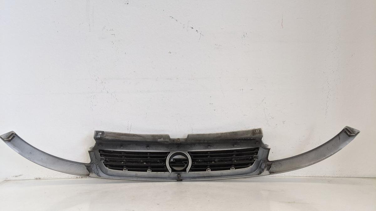 Kühlergrill Frontgrill Grill mit Leiste 82U Starsilber M2 Opel Vivaro X83