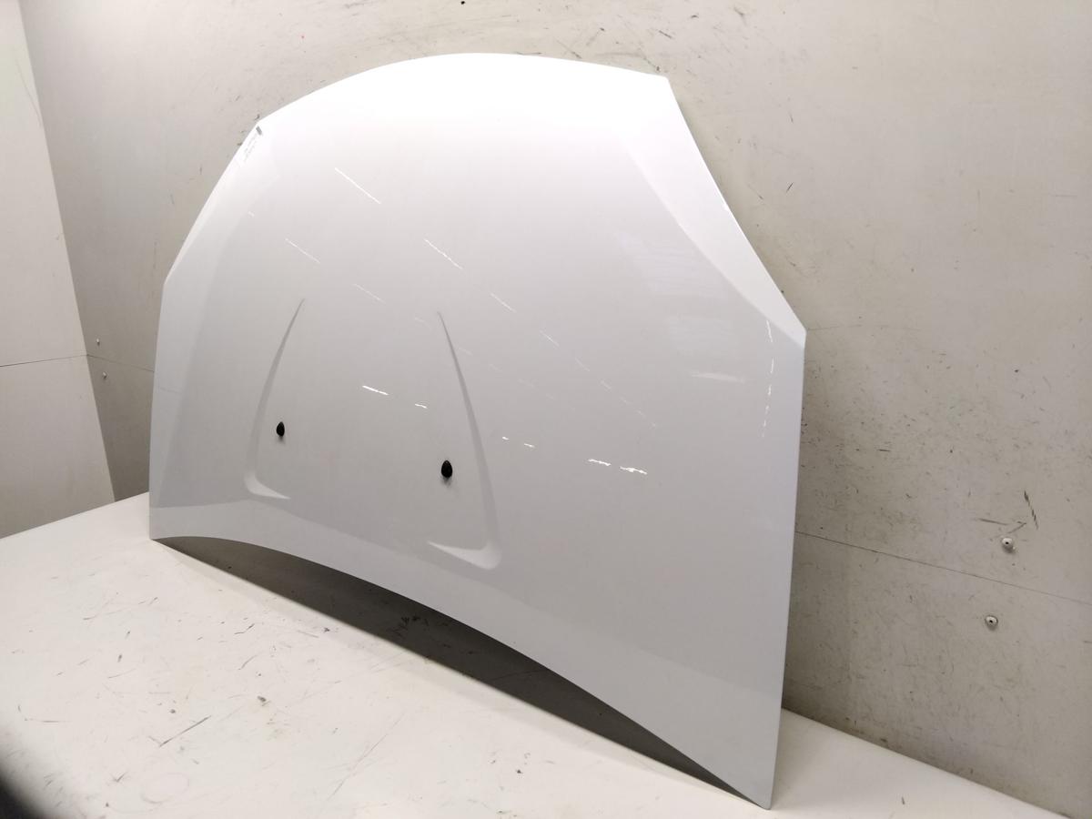 Dacia Sandero 1 original Motorhaube arktiswei&szlig; OV369 Bj.2009