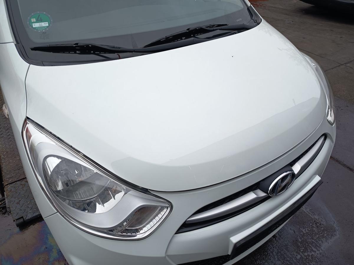 Hyundai I10 PA original Motorhaube Deckel vorne Crystal White Baujahr 2011