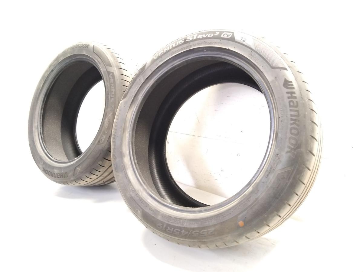 2 Stück Sommerreifen 255/45R19 104W Hankook Ventus S1 evo3 EV Bj.2022