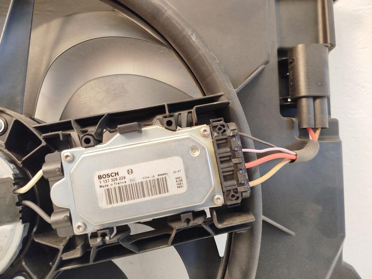 Mercedes E Klasse W211 Kühlerlüfter Lüfter Kühlung Kühlerzarge 200CDI 90kw