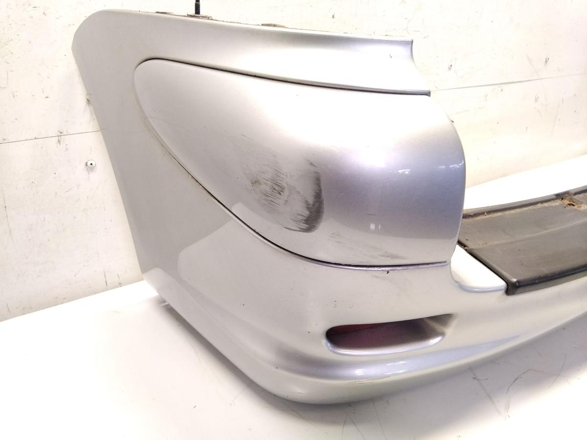 Peugeot 206 Kombi original Sto&szlig;f&auml;nger Sto&szlig;stange hinten silber EZR BJ2004
