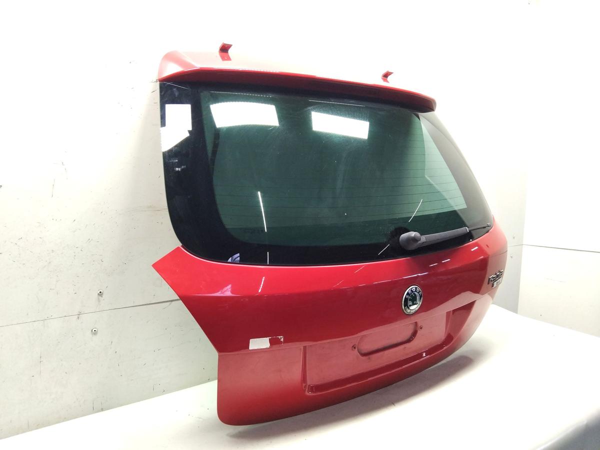 Skoda Fabia 2 Kombi 5J Heckklappe coridarot LF3K mit Heckscheibe Bj.2008